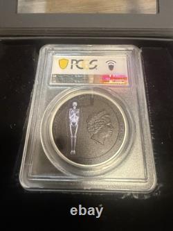 2022 Cook Islands X-Ray Mummy Silver Coin PCGS PR70DCAM First Day Issue