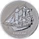2022 Cooks Islands 1 Ounce Silver $1 H. M. S. Bounty BU STOCK