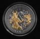 2022 Norse Gods Loki 2oz. 999 Silver Cook Islands Antiqued Finish