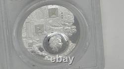 2022 cook islands 1 oz silver pharohs coin PR69 DCAM stunning only 199 minted