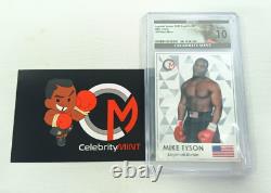 2023 $1 Cook Islands 3g. 999 Silver Card Legends Series Mike Tyson COA (I-19354)