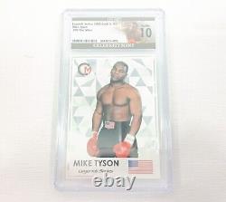 2023 $1 Cook Islands 3g. 999 Silver Card Legends Series Mike Tyson COA (I-19354)