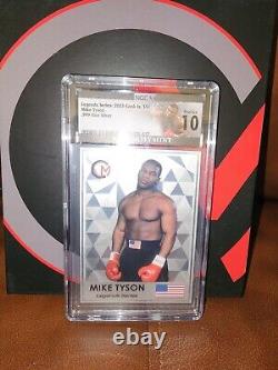 2023 $1 Cook Islands 3g. 999 Silver Card Legends Series Mike Tyson NGCX PL10