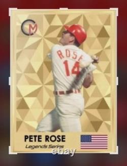 2023 $1 Cook Islands. 5g. 9999 Gold Foil Card Legends Series Pete Rose