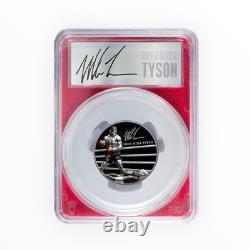 2023 $10 Cook Islands 2oz Silver Proof Mike Tyson PCGS PR70 DCAM First Strike
