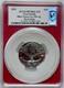 2023 2 oz Cook Islands Silver Mike Tyson Coin with Autograph PCGS PR70 DCAM