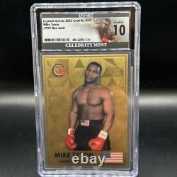 2023 $5 Cook Islands 1/2g. 999 Gold Card Legends Series Mike Tyson NGCX PL10