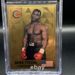 2023 $5 Cook Islands 1/2g. 999 Gold Card Legends Series Mike Tyson NGCX PL10