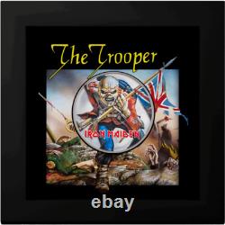 2023 $5 Cook Islands 1oz Silver Iron Maiden Eddie the Trooper Proof Coin