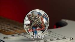 2023 $5 Cook Islands Iron Maiden EDDIE THE TROOPER 1 Oz Silver Proof Coin