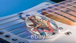 2023 $5 Cook Islands Iron Maiden EDDIE THE TROOPER 1 Oz Silver Proof Coin