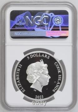 2023 7k Metals Second Skin Cook Islands. 999 1 oz Silver NGC PF70 UC Mint 2500