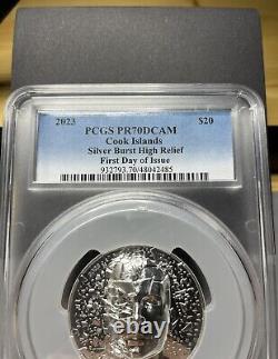 2023 CI $20 Silver Burst 3.0 Silver 3 oz Coin FDI PCGS PR70DCAM