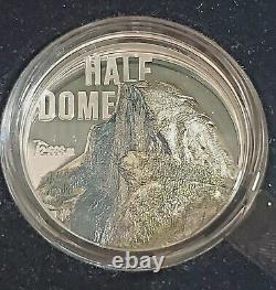 2023 Cook Island HALF DOME PEAKS 2oz Silver Coin in OGP