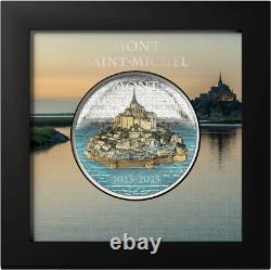 2023 Cook Island MONT-SAINT-MICHEL 5 oz Silver Coin