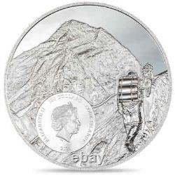 2023 Cook Islands 1 Kilo Silver Mt. Everest First Ascent Coin