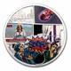 2023 Cook Islands 1 oz Silver Proof Tenham Meteorite