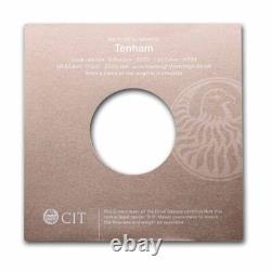 2023 Cook Islands 1 oz Silver Proof Tenham Meteorite