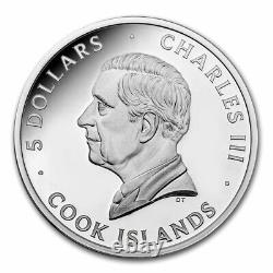 2023 Cook Islands 1 oz Silver Proof Typefaces Frankenstein SKU#268864