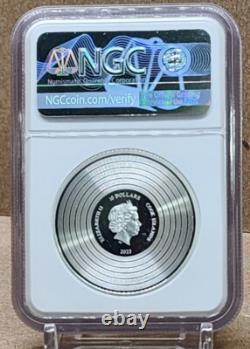 2023 Cook Islands $10 2 Oz Iron Maiden Peace Of Mind Ngc Pf70 Uc Fr Silver
