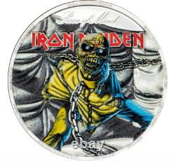 2023 Cook Islands $10 2 Oz Iron Maiden Peace Of Mind Ngc Pf70 Uc Fr Silver