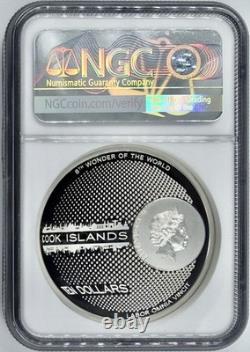 2023 Cook Islands $10 8th Wonder Church of St. George 2 Oz Silver NGC PF70 UCAM