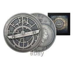 2023 Cook Islands $10 Astrolabe 2oz Silver. 999 NGC MS70 Antiqued