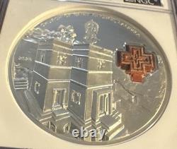 2023 Cook Islands $10 Church of St. George 2oz Silver NGC PF70 Ultra Cameo COA