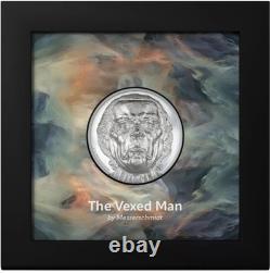 2023 Cook Islands $10 The Vexed Man 2 Oz High Relief Coin PCGS PR70DCAM FDI