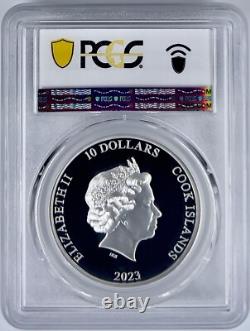 2023 Cook Islands $10 The Vexed Man 2 Oz High Relief Coin PCGS PR70DCAM FDOI