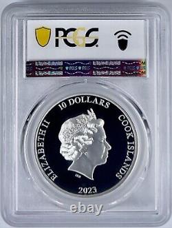 2023 Cook Islands $10 The Vexed Man 2 Oz High Relief Coin PCGS PR70DCAM FDOI