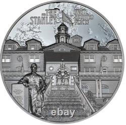 2023 Cook Islands 2 oz. 999 Silver Most Haunted Places The Stanley Proof Coin