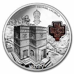 2023 Cook Islands 2 oz Silver Church of Saint George Proof