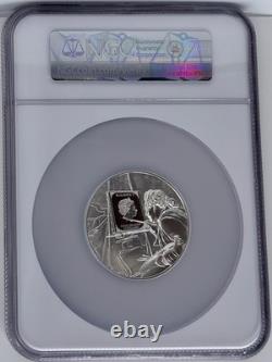 2023 Cook Islands 2 oz Silver Masters of Art Claude Monet NGC PF 70 UCAM SevenK