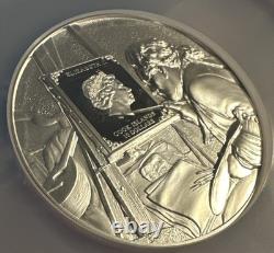 2023 Cook Islands 2 oz Silver Masters of Art Claude Monet NGC PF 70 UCAM SevenK