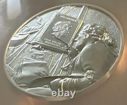 2023 Cook Islands 2 oz Silver Masters of Art Claude Monet NGC PF 70 UCAM SevenK