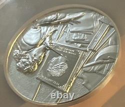 2023 Cook Islands 2 oz Silver Masters of Art Claude Monet NGC PF 70 UCAM SevenK