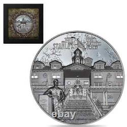 2023 Cook Islands 2 oz Silver The Stanley Haunted Places Coin