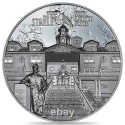 2023 Cook Islands 2 oz Silver The Stanley Haunted Places Coin