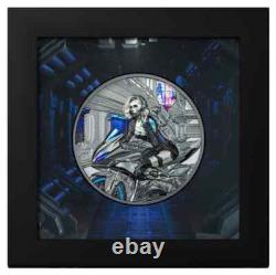 2023 Cook Islands $20 3oz Silver Cyber Queen The Beginning Ultra High Relief