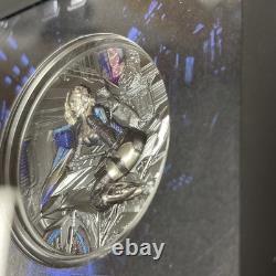 2023 Cook Islands $20 Cyber Queen 3 oz Ultra High Relief silver coin withbox & COA