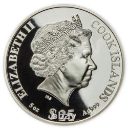 2023 Cook Islands $25 Year of the Rabbit 5-Ounce Fine Silver Coin 2023 Cook Islands $25 Year of the Rabbit 5-Ounce Fine Silver Coin