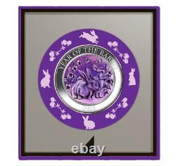 2023 Cook Islands $25 Year of the Rabbit 5-Ounce Fine Silver Coin 2023 Cook Islands $25 Year of the Rabbit 5-Ounce Fine Silver Coin