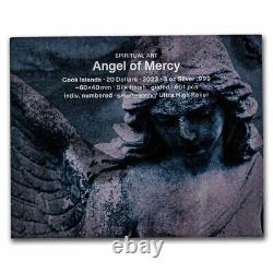 2023 Cook Islands 3 oz Silver Angel of Mercy SKU#278978