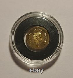 2023 Cook Islands $5 Ancient Greek Wine Grapes. 5 Gram. 9999 Gold Coin 1/2g Coa