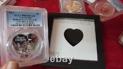 2023 Cook Islands $5 Brilliant Love Butterfly 20g Silver FDI PCGS PR69DCAM