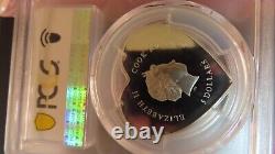 2023 Cook Islands $5 Brilliant Love Butterfly 20g Silver FDI PCGS PR69DCAM