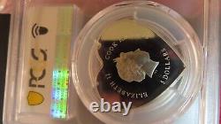 2023 Cook Islands $5 Brilliant Love Butterfly 20g Silver FDI PCGS PR69DCAM