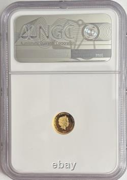 2023 Cook Islands $5 Half Dome Yosemite 0.5g Gold NGC PF70 Ultra Cameo