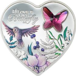 2023 Cook Islands $5 Love Is Like A Butterfly Ngc Pf70 Uc Fr Silver Coin